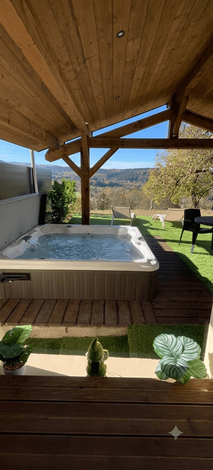 Appartement avec SPA privatif en bordure de forêt