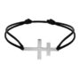 Bracelet croix de Lorraine argent